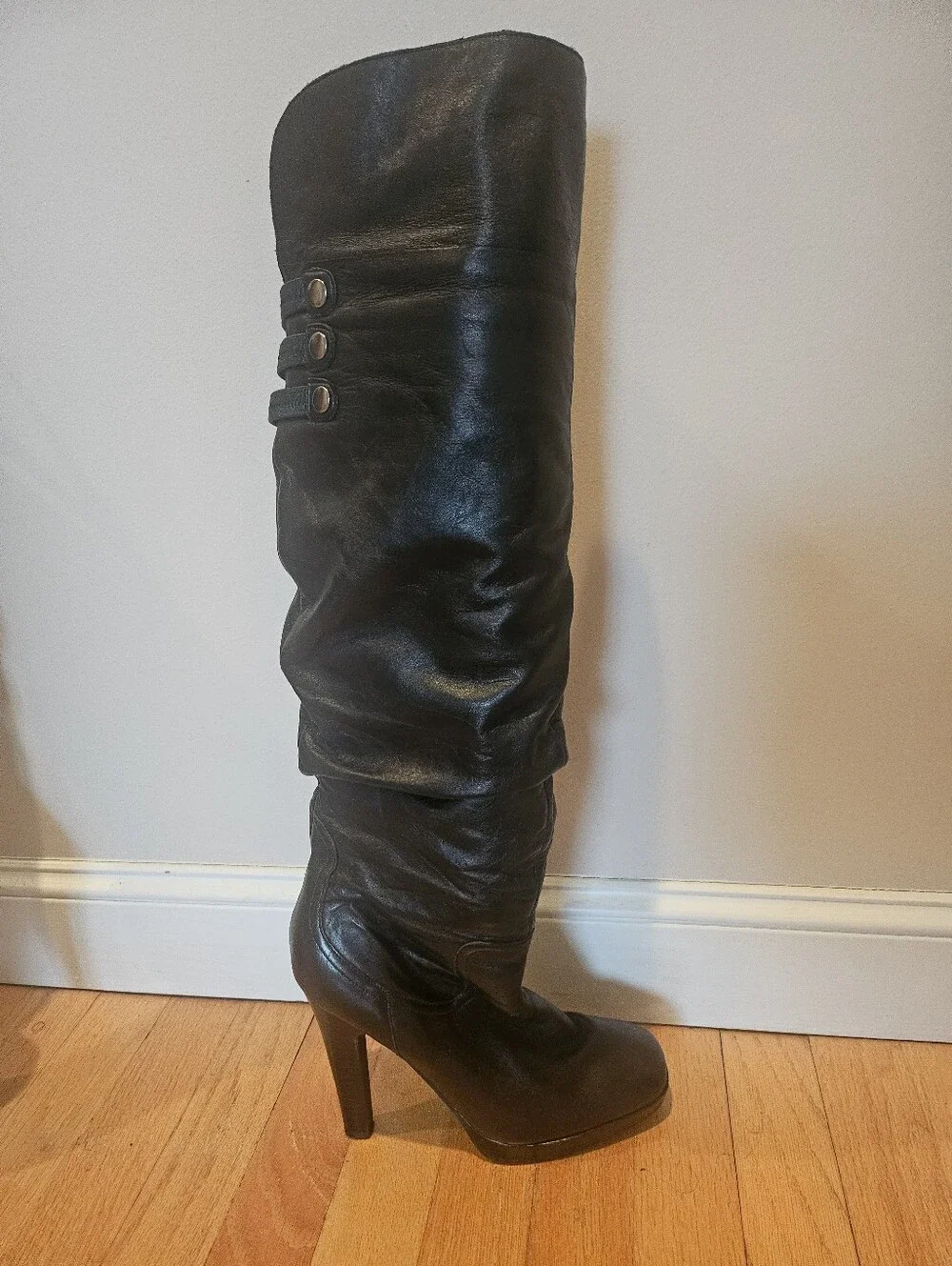 Jessica Simpson Tall Black High-Heel Boots
